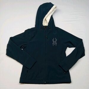 Women's Spyder Hundies Matter Navy Hooded Jacket
